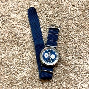 Jack mason nautical chronograph watch